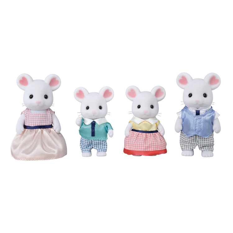 Calico Critters #CC2304 Marshmallow Mouse Family - Brand New!