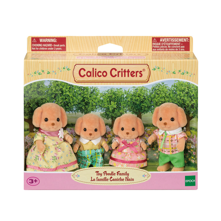 Calico Critters #CC2305 Toy Poodle Family - Brand New!