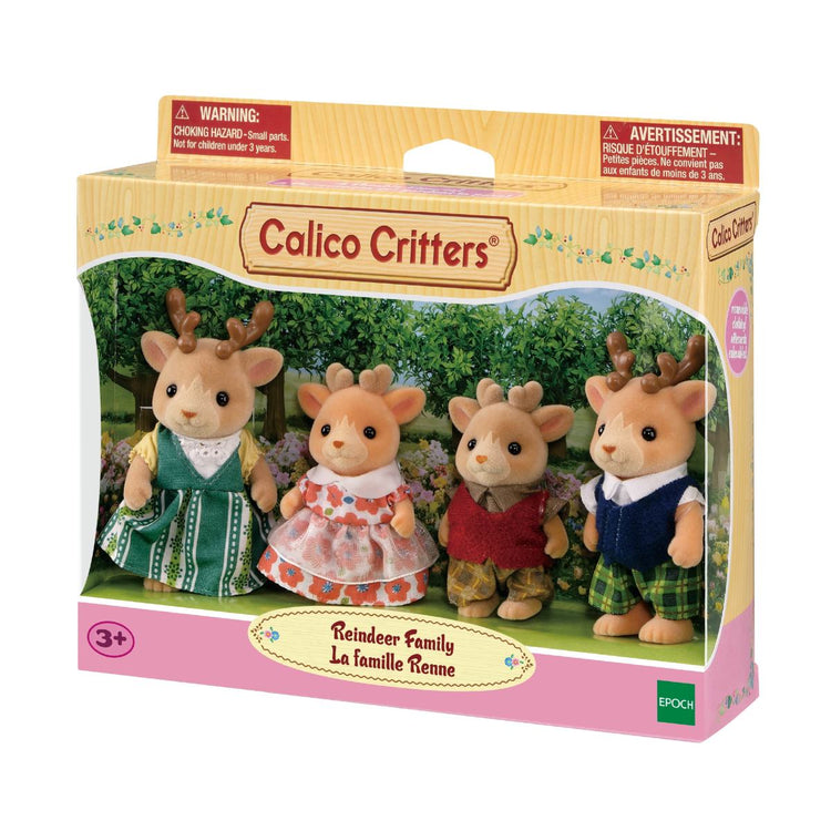 Calico Critters #CC2313 Reindeer Family - Brand New!