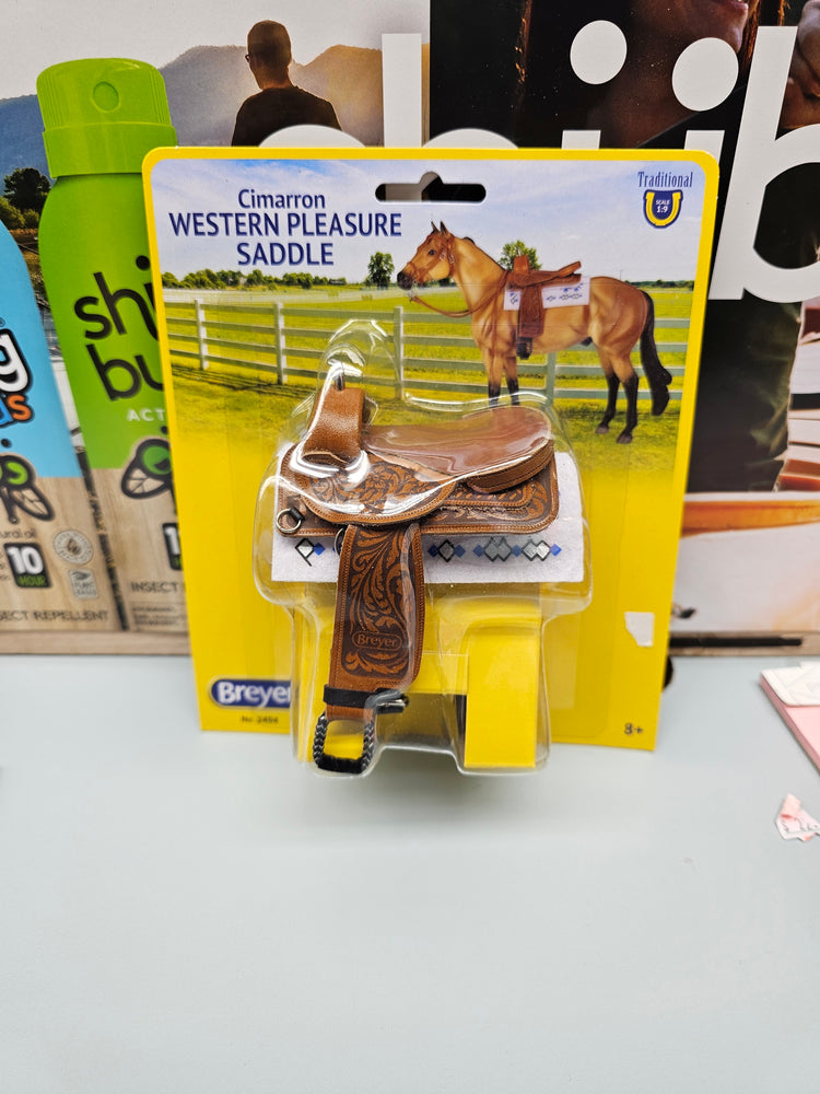Breyer Traditional Scale #2494 Cimarron Western Pleasure Saddle - Brand New!