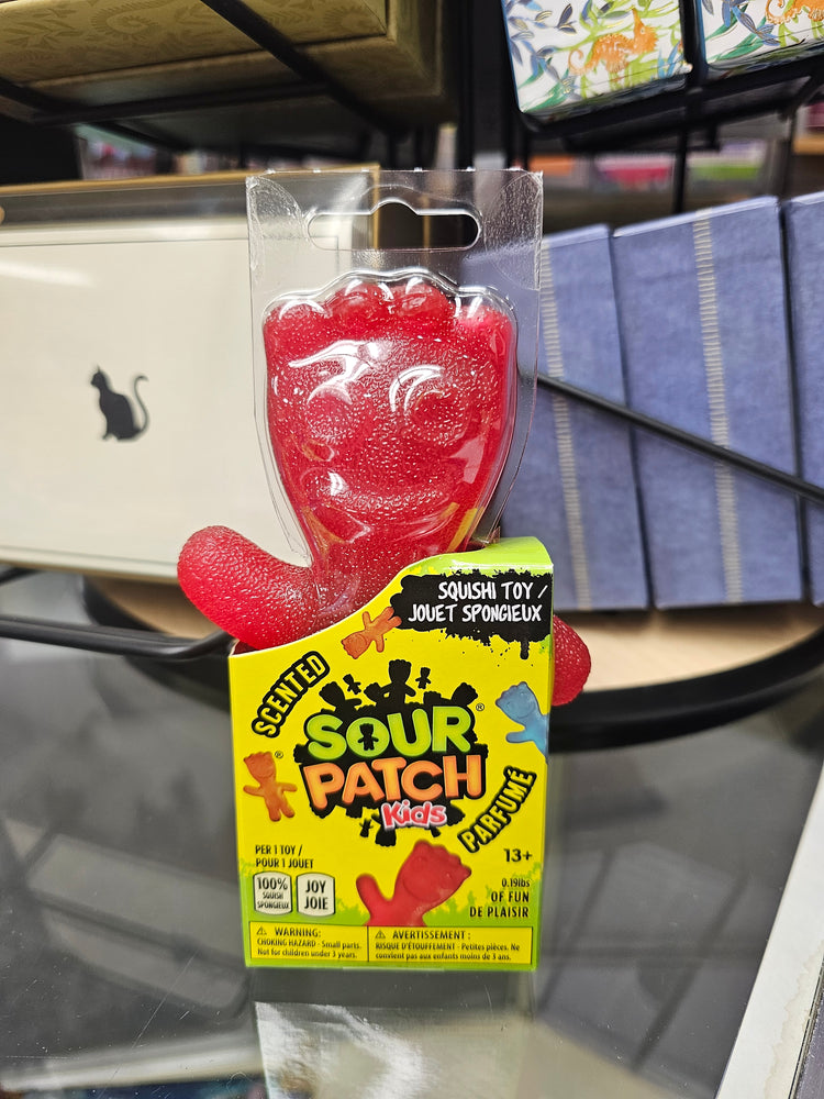 Sour Patch Kids Squishi Scented Squeeze Toy - Strawberry Red - In Stock!