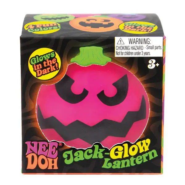 NeeDoh Halloween Jack-Glow Lantern - Brand New for 2026! RARE!