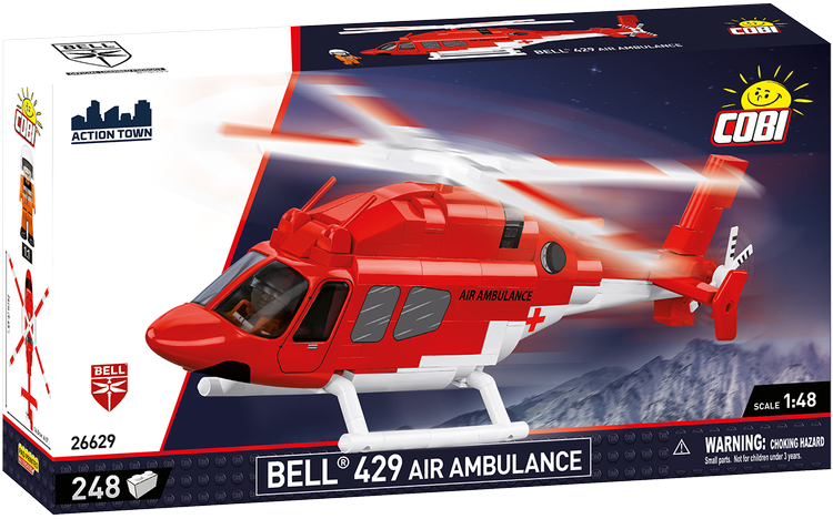 Cobi Toys #26629 Bell 429 Air Ambulance Helicopter - Brand New!