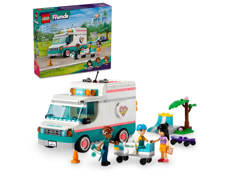 LEGO #42613 Heartlake City Hospital Ambulance - Brand New! Box is Damaged!