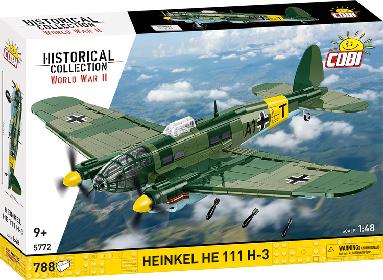 COBI #5772 Heinkel HE 111 H-3 Medium Bomber - Brand New!