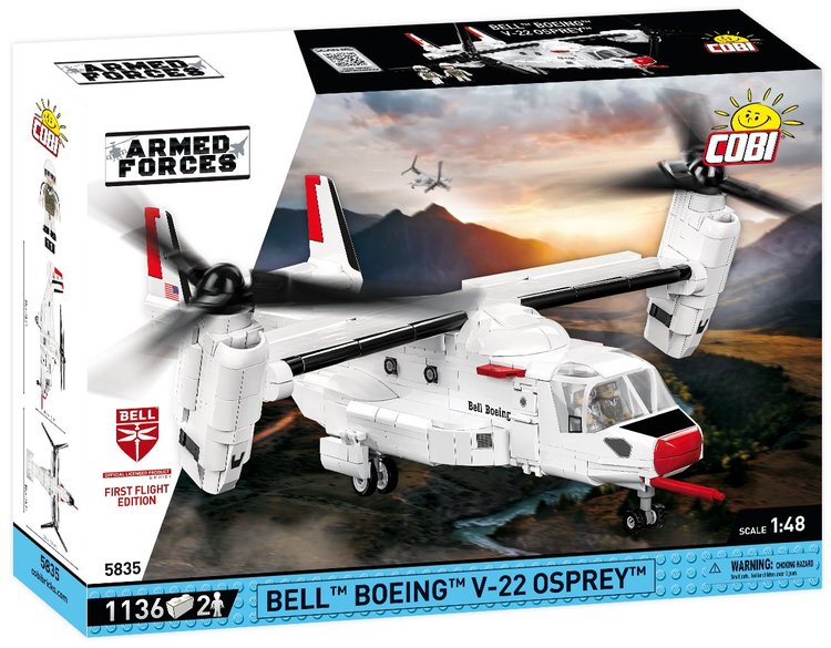 COBI FIRST FLIGHT EDITION Bell Boeing V-22 Osprey: Set #5835