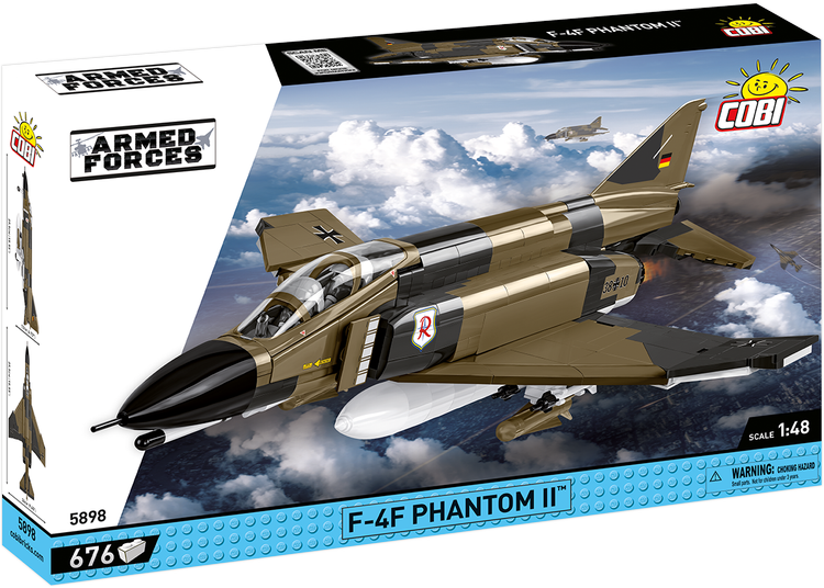 Cobi Toys #5898 F-4F Phantom II Jet Fighter - Brand New!