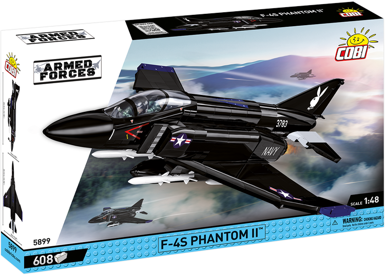 Cobi Toys #5899 F-4S Phantom II Jet Fighter - Brand New!