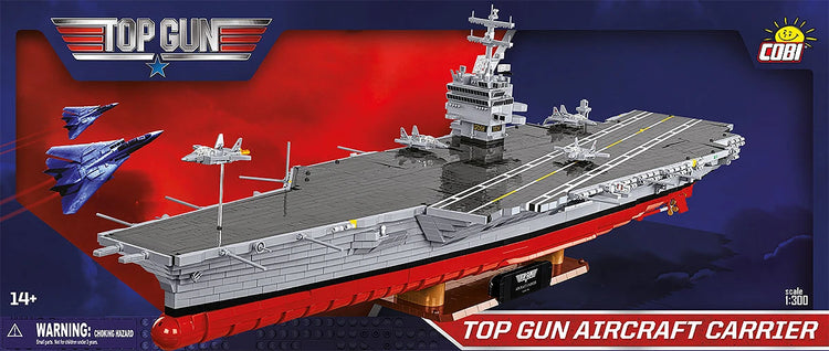 COBI Toys #5922 Top Gun Aircraft Carrier BRAND NEW SEALED 6130 Blocks!