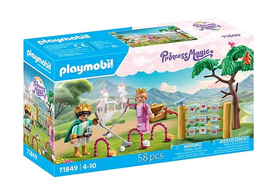 Playmobil #71849 Garden with Royal Games - Brand New!