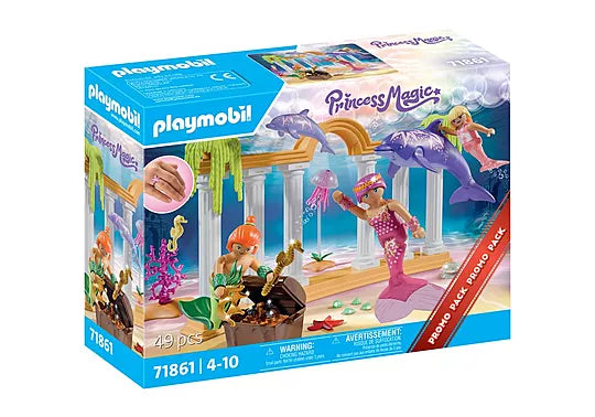 Playmobil #71861 Mermaid Treaure with Dolphins - Brand New!