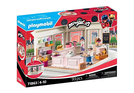 Playmobil #71863 Miraculous French Bakery - Brand New!