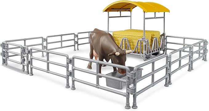 Bruder #62612 Hay Rack with Fences and Trough - Brand New!