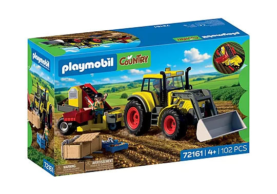 Playmobil #72161 Large Tractor with Potato Harvester - Brand New!