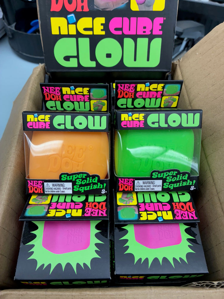 NEE-DOH Nice Cube GLOW NEW Squishy!