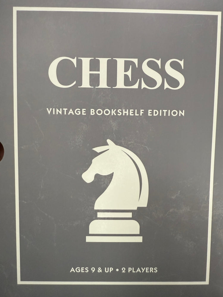 Chess Vintage Bookshelf Edition - Brand New!