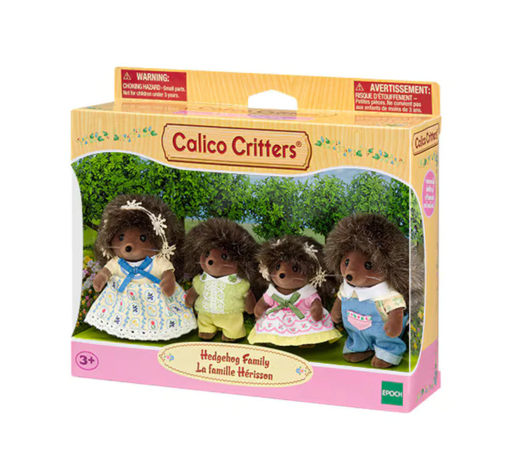 Calico Critters #CC2298 Hedgehog Family - Brand New!