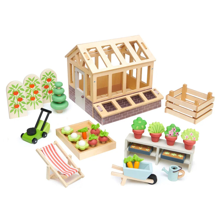 Tender Leaf #TL8371 Greenhouse and Garden Set - Brand New!