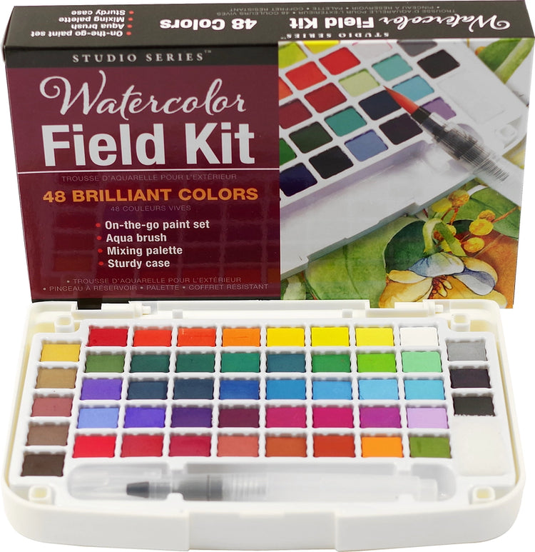Peter Pauper Press Studio Series Watercolor Field Kit - Brand New!