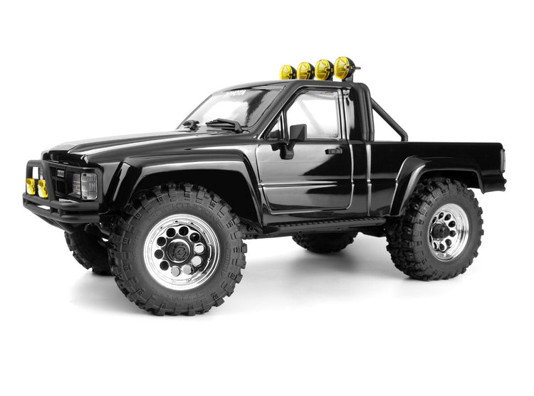 New Black HPI Venture18 Brushed 1985 Toyota Hilux SR5 1/18 RTR 4WD HPI160800