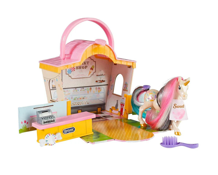 Breyer Lil' Beauties #10425 Sweet Shop Playset - Brand New!
