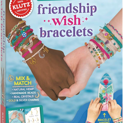 Friendship Wish Bracelets Book and Activity Kit by Klutz