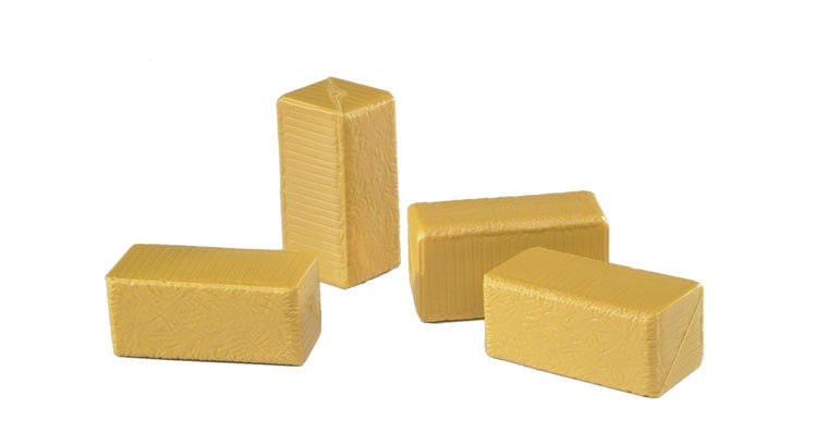 Bruder #02342 4 Block Hay Bales -New-Factory Sealed! #2342