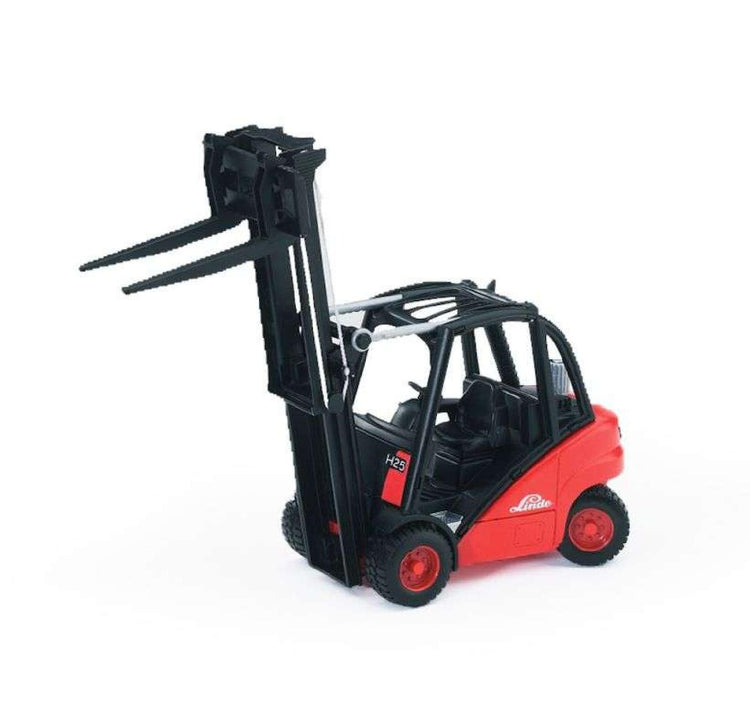 Bruder #02511 Linde H30D Forlift with 2 Pallets -New-Factory Sealed! #2511