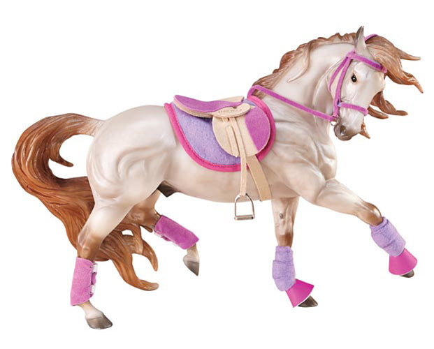 Breyer Traditional #2050 English Riding Saddle Set Horse NOT Included Hot colors -New-Factory Sealed