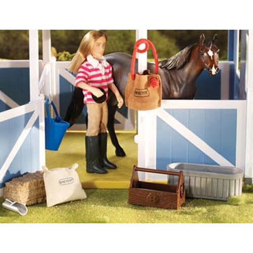 Breyer Classics #61075 Stable Feeding Accessory Set! (Horse & Rider Sold Separately) -New-Factory Sealed
