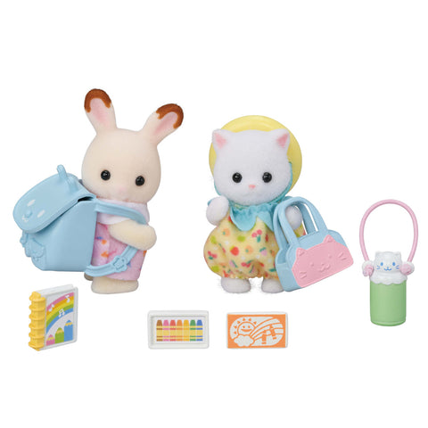 Calico Critters #CC2170 Nursery Friends -Walk Along Duo - Brand New!