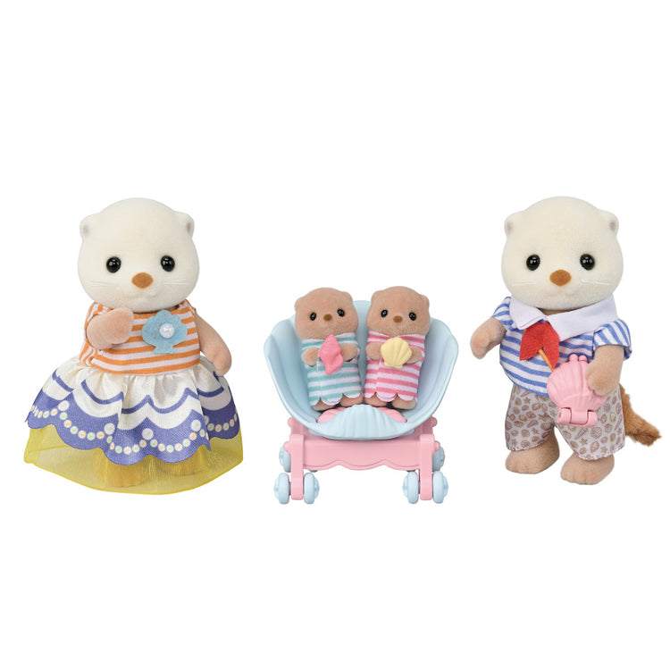 Calico Critters #CC2211 Sea Otter Family - Brand New!