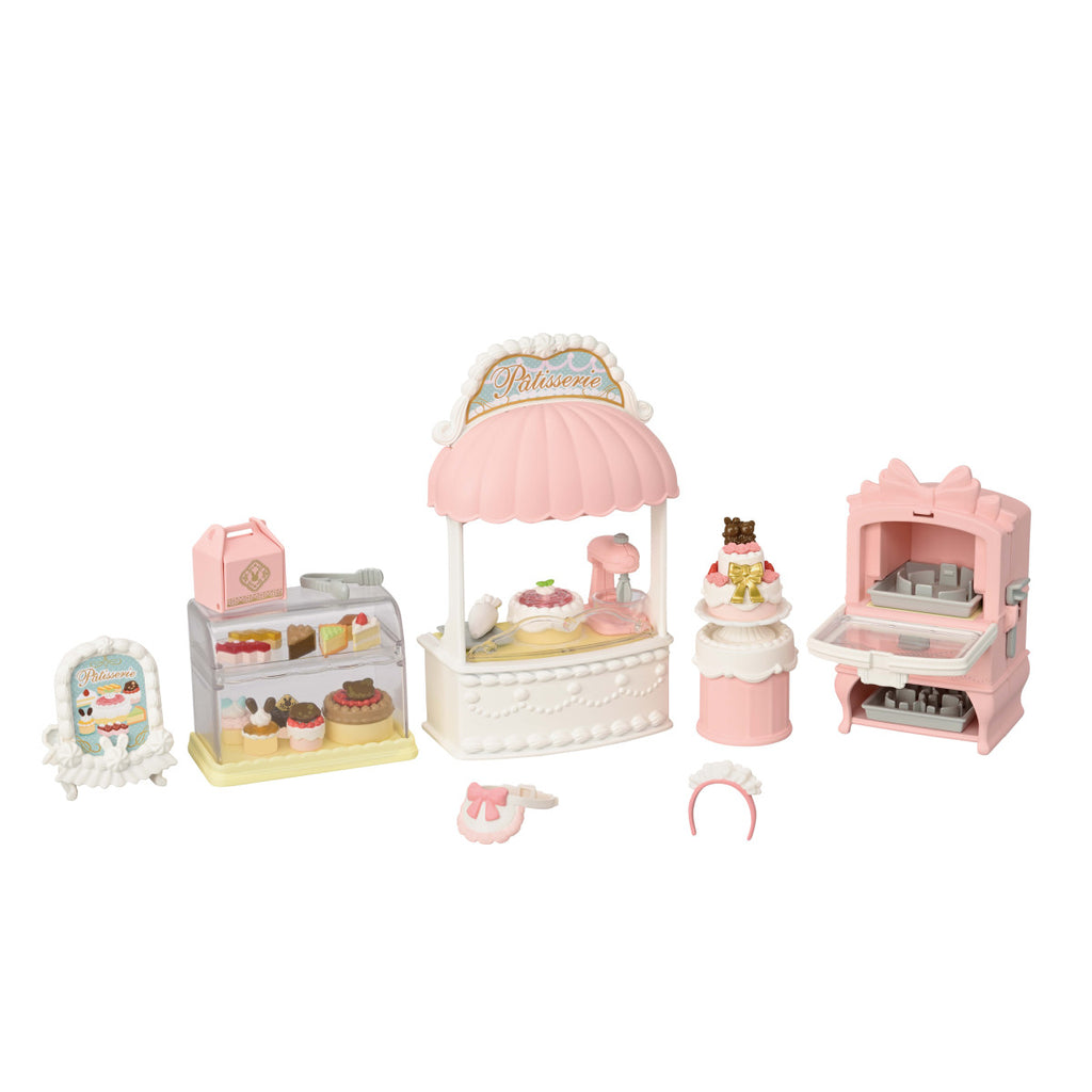 Calico Critters #CC2215 Village Cake Shop Starter Set - Brand New!