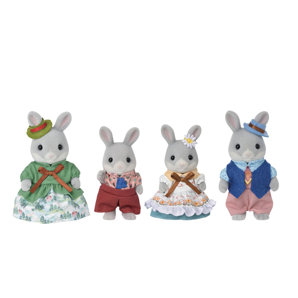 Calico Critters #CC2285 Cottontail Rabbit Family - Brand New!