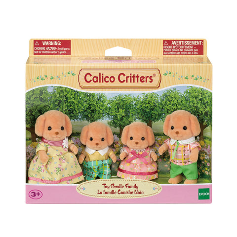 Calico Critters #CC2305 Toy Poodle Family - Brand New!