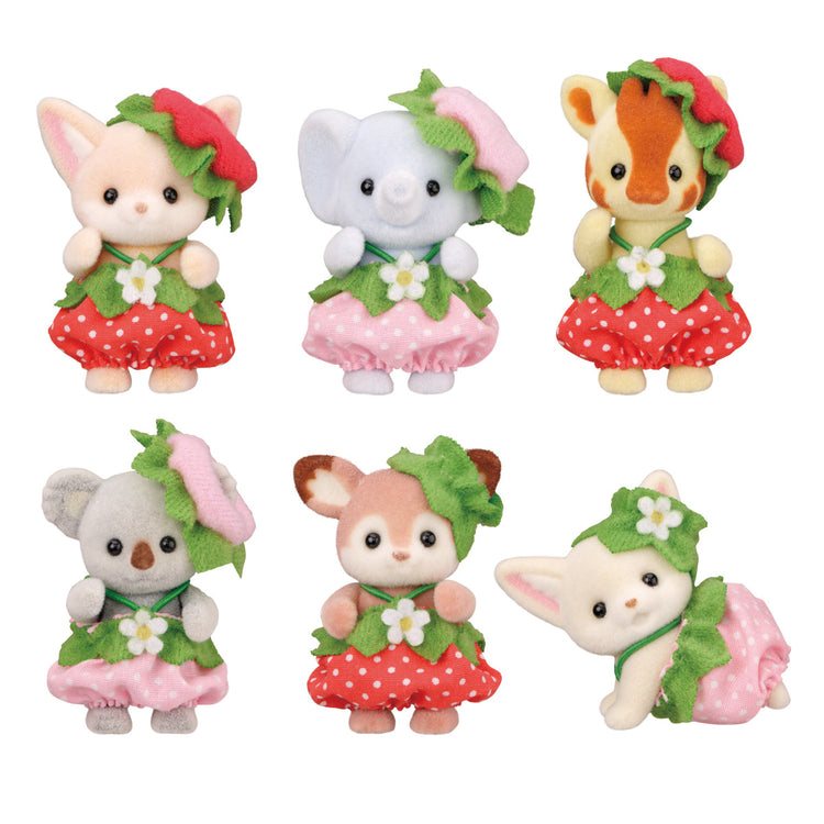 Calico Critters #CC2312 Very Berry Babies - Blind Bag! Brand New!
