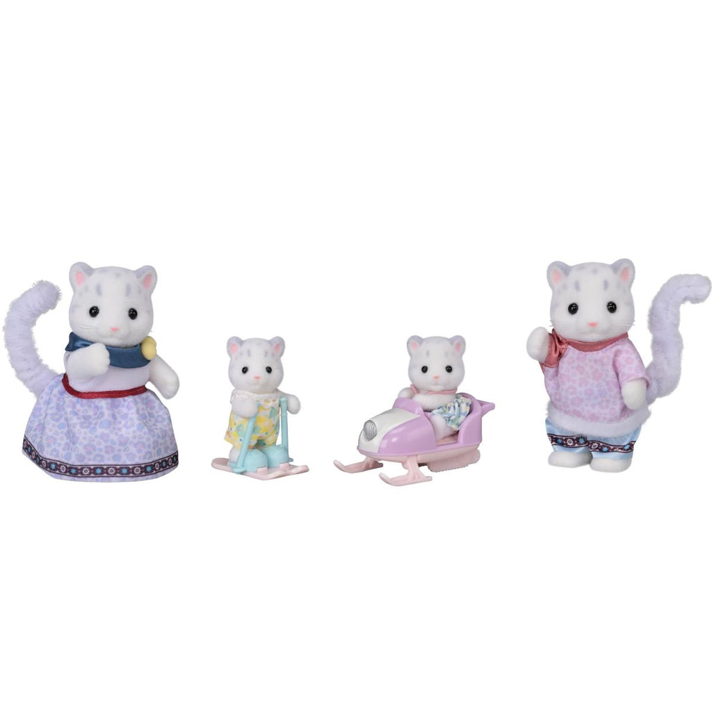 Calico Critters #CC2322 Snow Lepoard Family - Brand New!