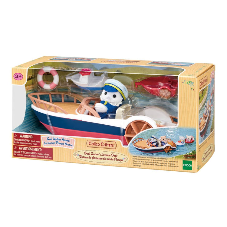 Calico Critters #CC2331 Seal Sailor's Leisure Boat - Brand New!