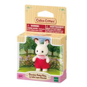 Calico Critters #CC2342 Chocolate Rabbit Baby - Brand New!