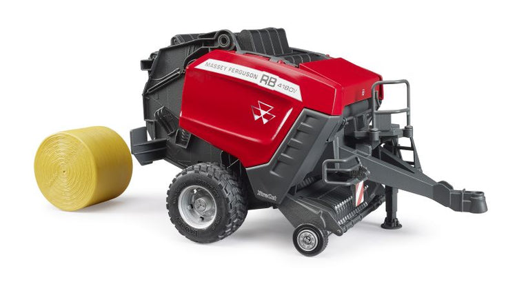 Bruder #02039 Massey Ferguson Round Baler RB 4180V - Brand New!