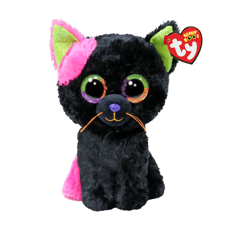 TY Halloween Beanie Boos - Licorice the Black Cat - Brand New!