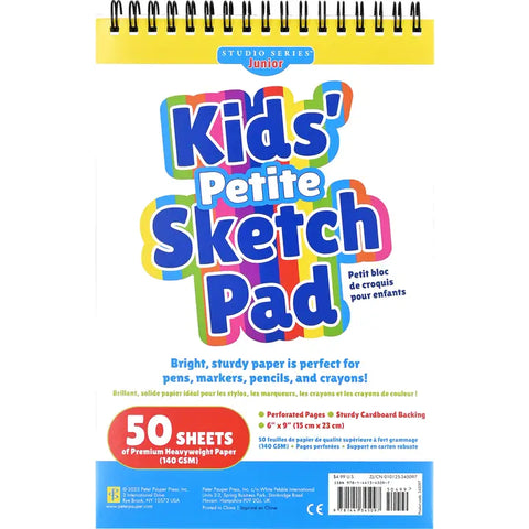Peter Pauper Press Kids Sketch Pad Petite - Brand New!