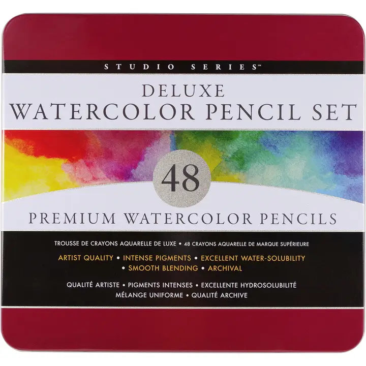 Peter Pauper Studio Series Watercolor Pencil Set - Brand New!