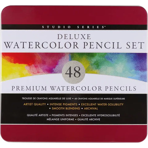 Peter Pauper Studio Series Watercolor Pencil Set - Brand New!