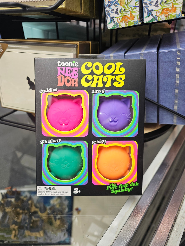 Teenie NeeDoh Cool Cats - The Purr-fect-doh Squishy! Brand New!