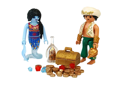 Playmobil #1005 Figure with Genie - Brand New!