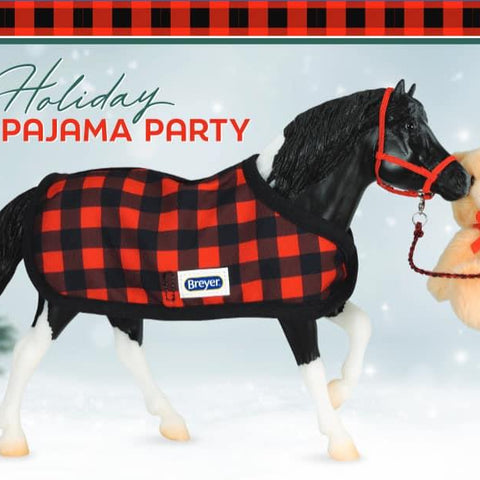 Breyer #B-HP-10116 Holiday Pajama Party Playset - Brand New!