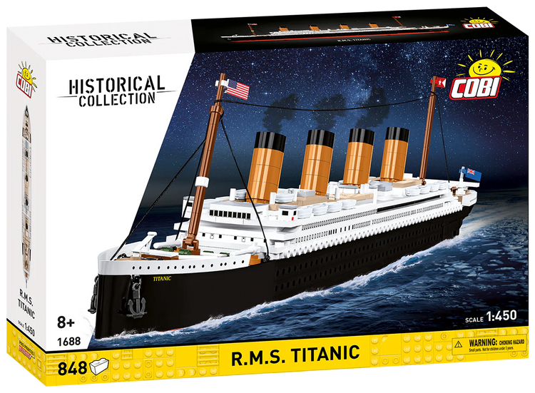 COBI #1688 R.M.S. Titanic Ocean Liner - Brand New!