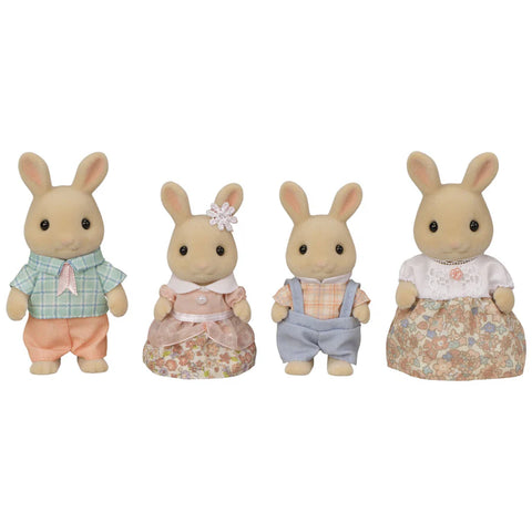 Calico Critters #CC2306 Milk Rabbit Family - Brand New!