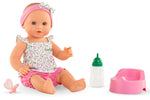 COROLLE DOLLS #130400 EMMA DRINK AND WET BATH BABY